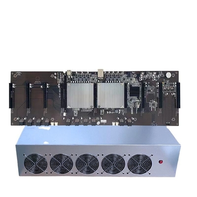 3060 Graphics Card 9 GPU Mining Rig X79 Computer Case 2000W Power Supply