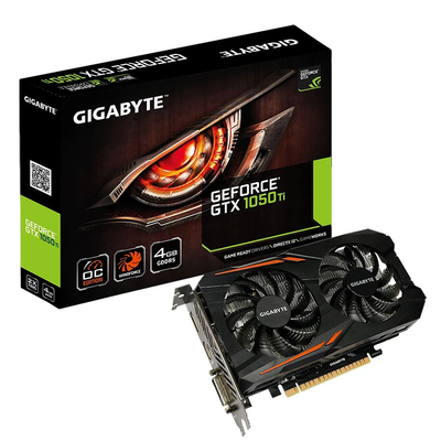 Gaming GIGABYTE Graphics Card GeForce GTX 1050 Ti 4G With 4GB GDDR5