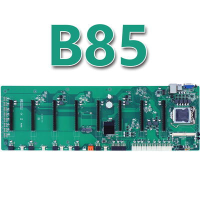 B85 Graphic Card 8 GPU Ethereum Mining Motherboard LGA1150